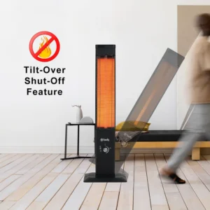 Electric Fireplace, Portable, 220-240V, 1000W