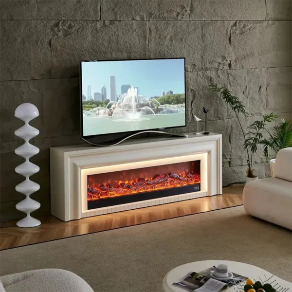 Electric Fireplace, RGB, 750, Metal - view 4