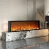 Electric Fireplace, RGB, 750, Metal - view 6