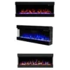 Electric Fireplace, Steel, 110-120V 60Hz, 1500 W - view 4