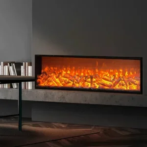 Electric Fireplace, Steel, Electric Fireplaces