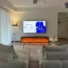 Electric Fireplace, Steel, Electric Fireplaces - view 4