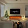 Electric Fireplace, Steel, Electric Fireplaces - view 5
