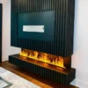 Electric Fireplace, Steel, LED - view 2