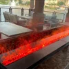 Electric Fireplace, Steel, LED - view 6