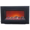Electric Fireplace, Wall, 12V, Polyresin with Metal