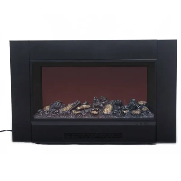 Electric Fireplace, Wall, 12V, Polyresin with Metal - view 2