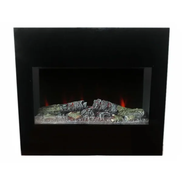 Electric Fireplace, Wall, 12V, Polyresin with Metal - view 5