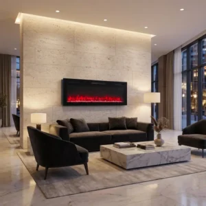 Electric Fireplace, Wall, 1500W