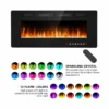 Electric Fireplace, Wall, 1500W - view 2