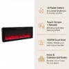 Electric Fireplace, Wall, 1500W - view 4
