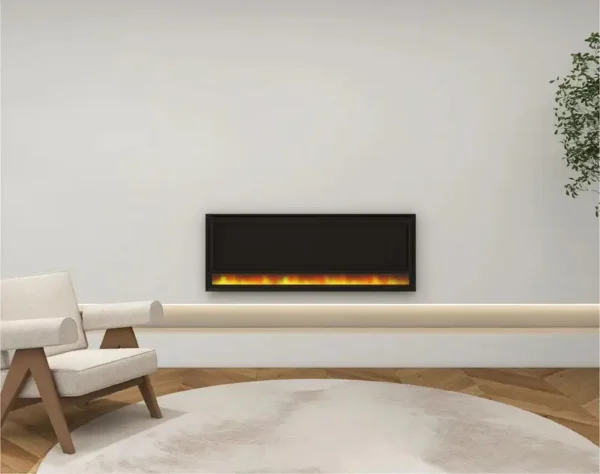 Electric Fireplace, Wall, 1700W, LED - view 4