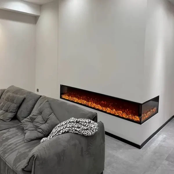 Electric Fireplace, Wall, 20-80W, CRS - view 2