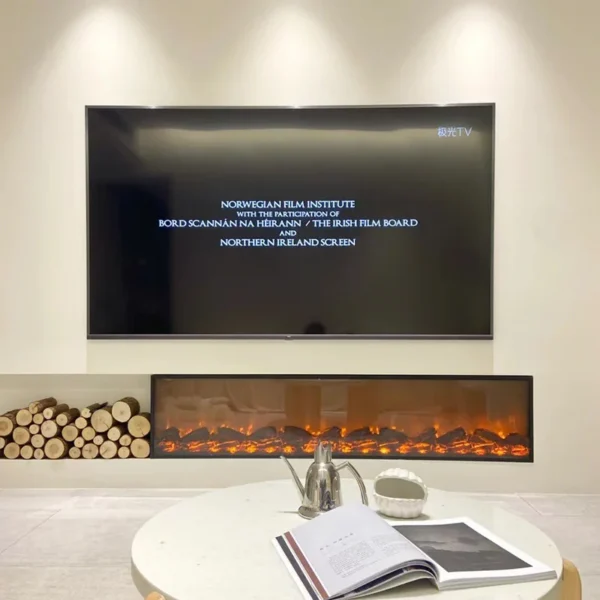 Electric Fireplace, Wall, 20-80W, CRS - view 5