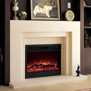 Electric Fireplace, Wall, 2000 W, tempered glass