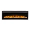 Electric Fireplace, Wall, 2000W, Metal