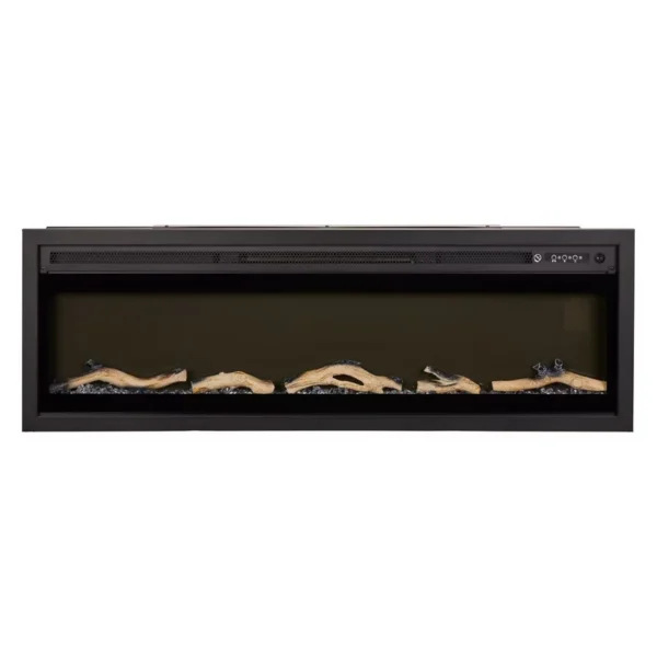 Electric Fireplace, Wall, 2000W, Metal - view 2