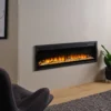 Electric Fireplace, Wall, 2000W, Metal - view 6