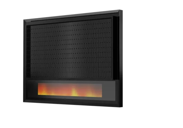 Electric Fireplace, Wall, 2100, Metal - view 4