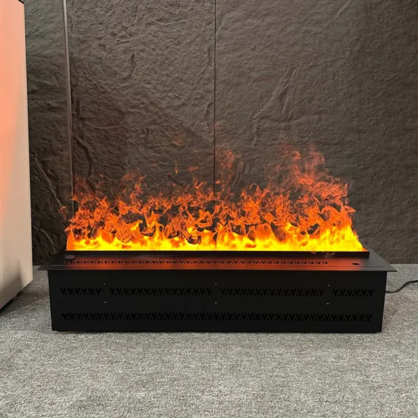 Electric Fireplace, Wall, 3D - view 2