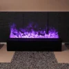 Electric Fireplace, Wall, 3D - view 3
