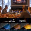 Electric Fireplace, Wall, 750W, Metal - view 5