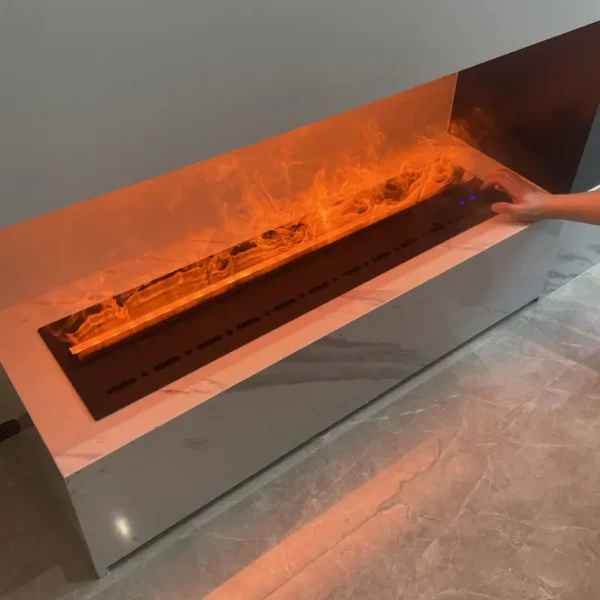 Electric Fireplace, Wall, AC100-240V, 1000W - view 4