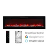 Electric Fireplace, Wall, APP
