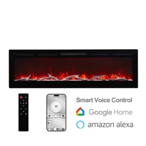 Electric Fireplace, Wall, APP