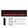 Electric Fireplace, Wall, APP - view 2