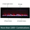 Electric Fireplace, Wall, APP - view 3