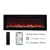 Electric Fireplace, Wall, APP - view 5
