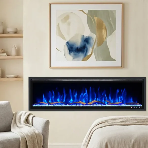Electric Fireplace, Wall, LED