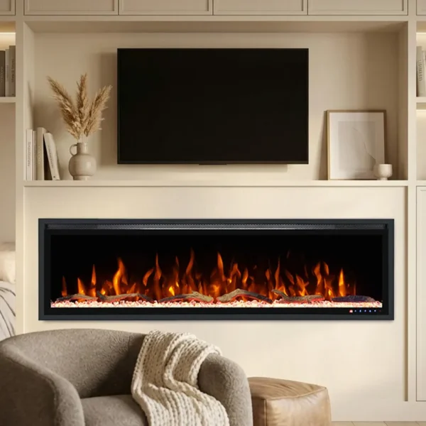 Electric Fireplace, Wall, LED - view 2