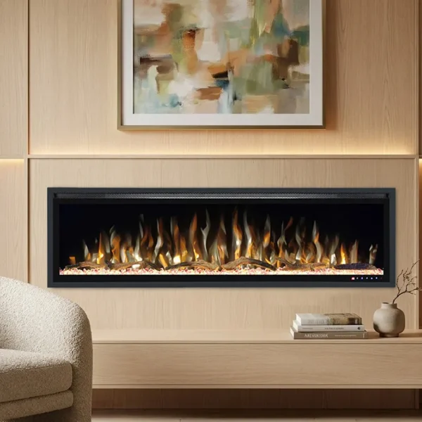 Electric Fireplace, Wall, LED - view 3