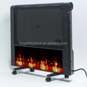 Electric Fireplace, Wall, Portable