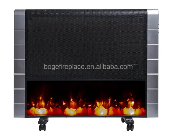 Electric Fireplace, Wall, Portable - view 4