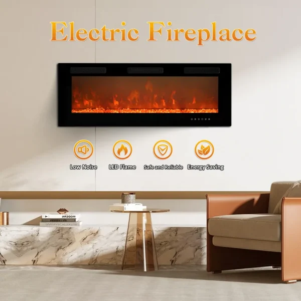 Electric Fireplace, WFP, Wall - view 3