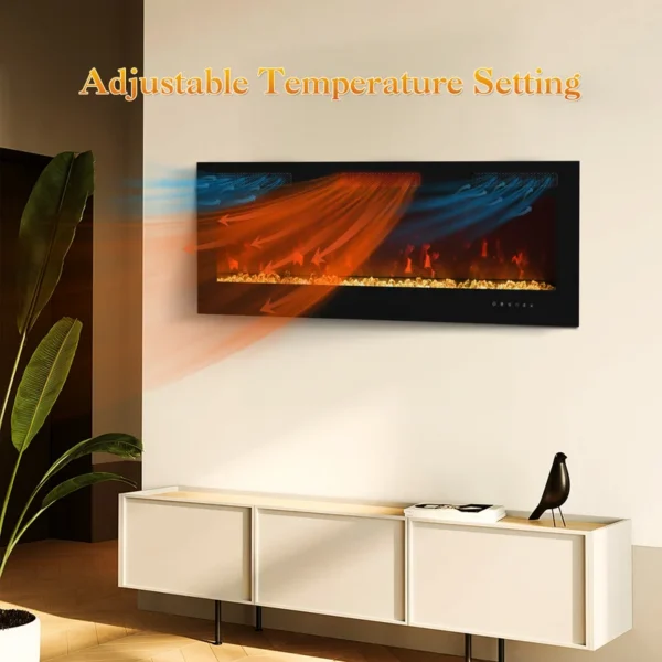 Electric Fireplace, WFP, Wall - view 4