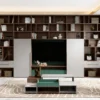 Electric Fireplace, Wood