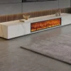 Electric Fireplace, Wood
