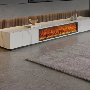 Electric Fireplace, Wood