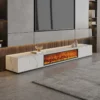 Electric Fireplace, Wood