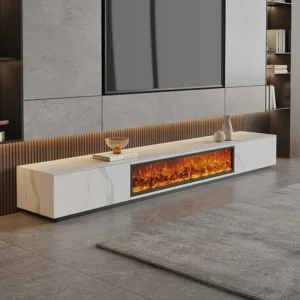 Electric Fireplace, Wood