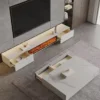 Electric Fireplace, Wood - view 2