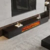 Electric Fireplace, Wood - view 2