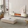 Electric Fireplace, Wood - view 2