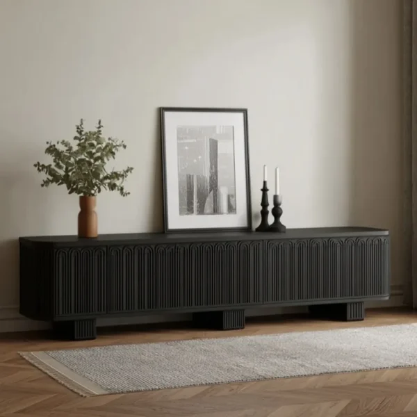 Electric Fireplace, Wooden