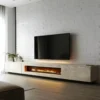 Electric Fireplace, Wooden - view 2