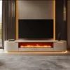 Electric Fireplace, Wooden - view 6